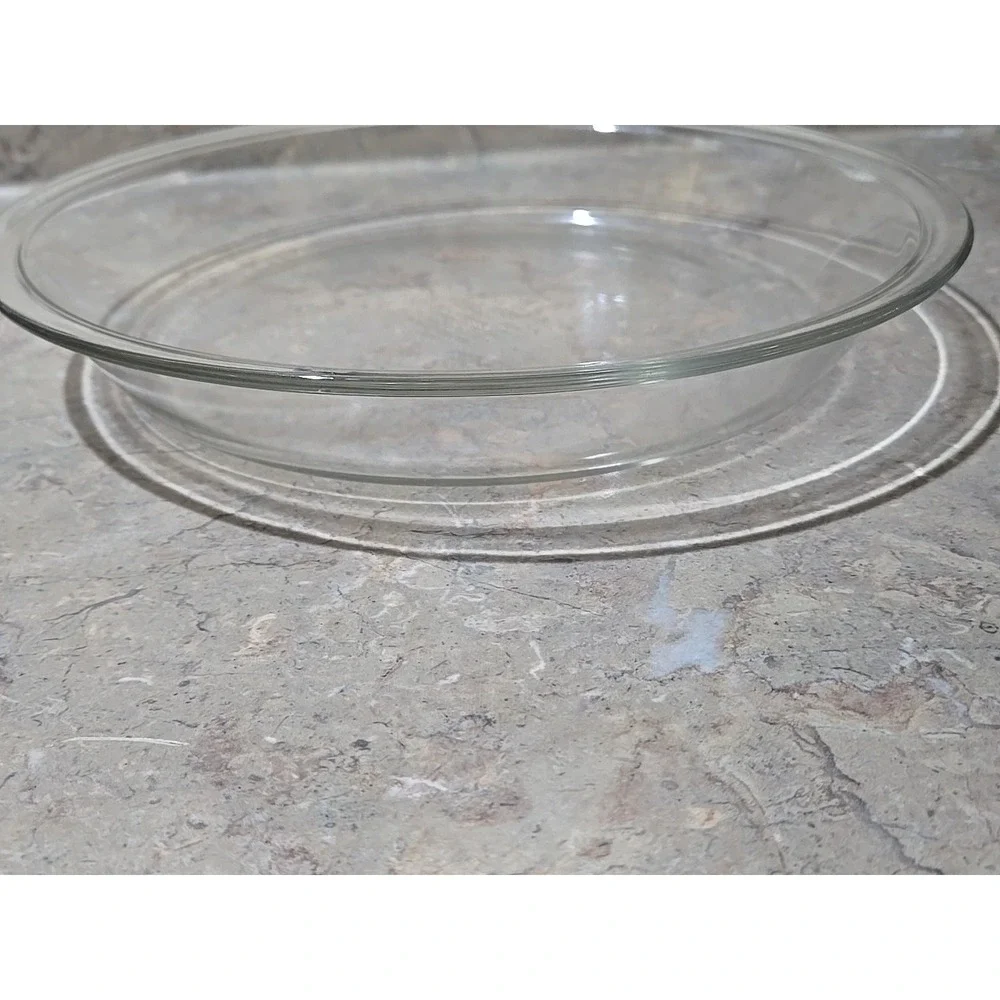 PYREX 210 Clear Glass Pie Dish 10